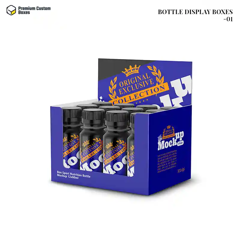 Custom Bottle Display Boxes