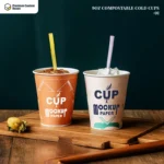 Custom 9oz Compostable Cold Cups
