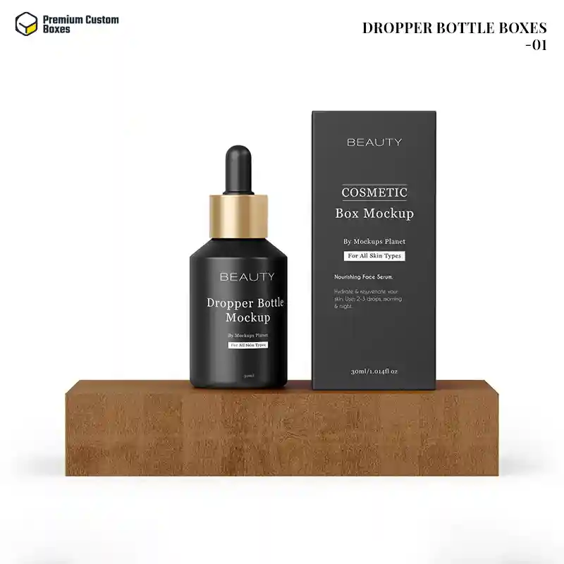 Custom Dropper Bottle Boxes