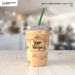 Custom 16oz Compostable Cold Cups