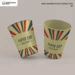 Custom 20oz Double Wall Paper Cups