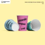 Custom 20oz Double Wall Paper Cups