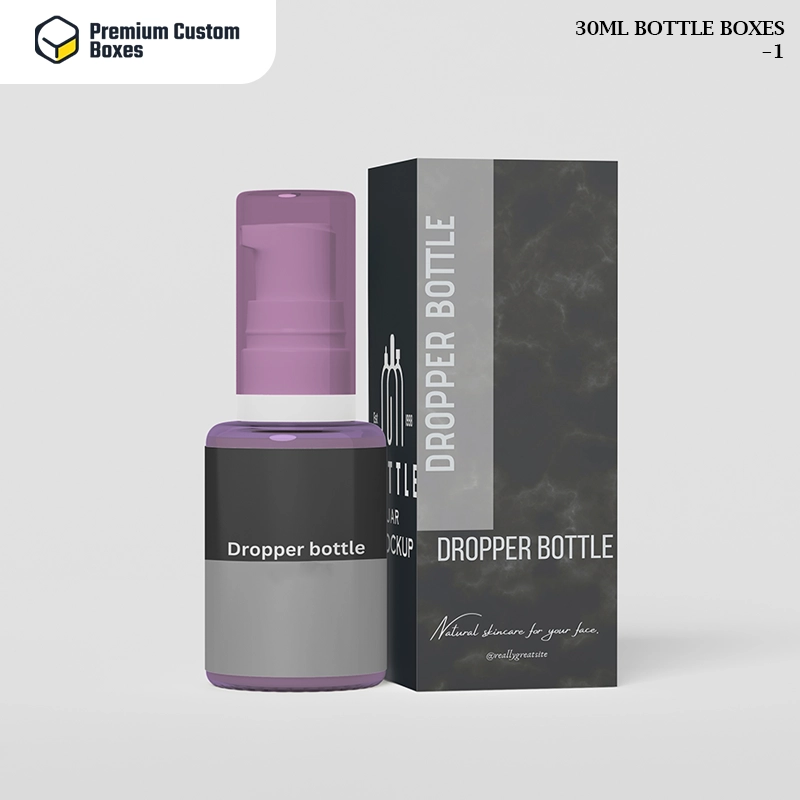 Custom 30ml Bottle Boxes