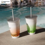 Custom 32oz Compostable Cold Cups