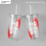 Custom 44 Oz Compostable Cold Cups