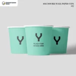 Custom 8oz Double Wall Paper Cups