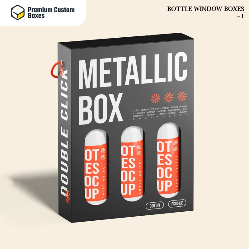 Custom Bottle Window Boxes