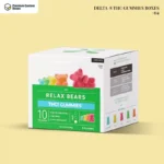 Custom Delta-8 THC Gummies Boxes