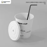 Custom 32oz Compostable Cold Cups