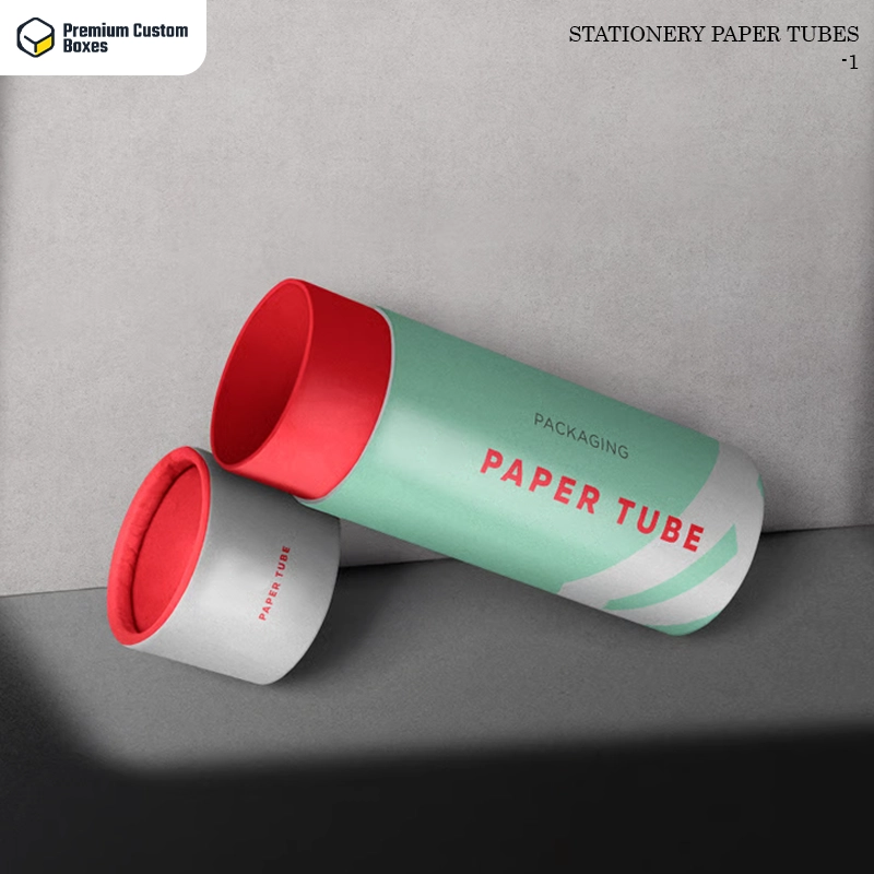 Custom Stationery Paper Tubes