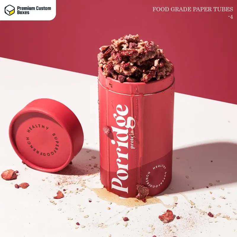 Custom Food Grade Paper Tubes
