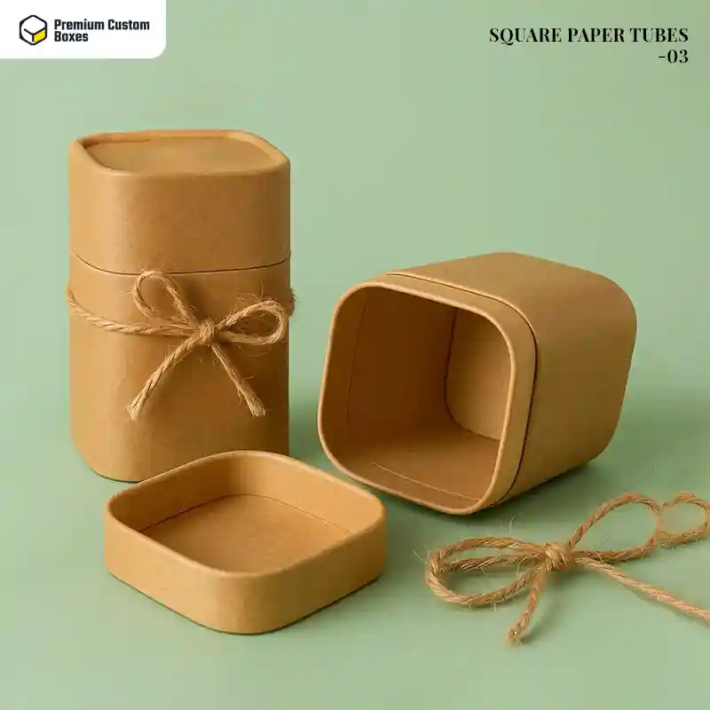 Custom Square Paper Tubes