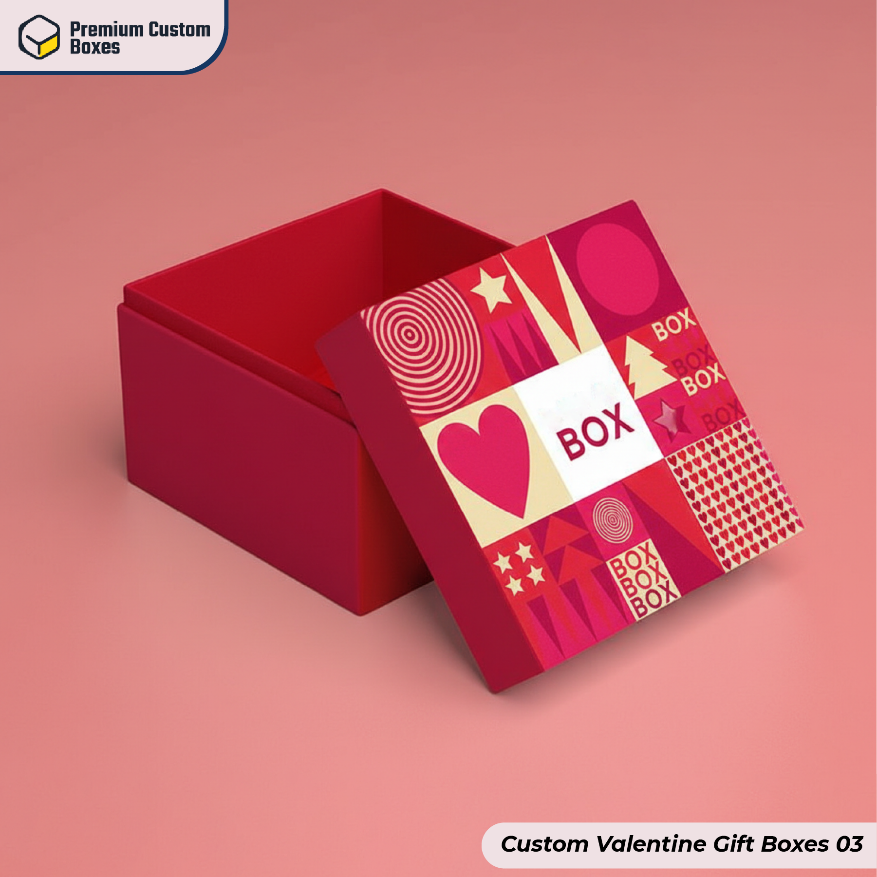 Custom Valentine Gift Boxes