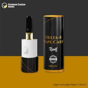 Custom Vape Cartridge Paper Tube 01