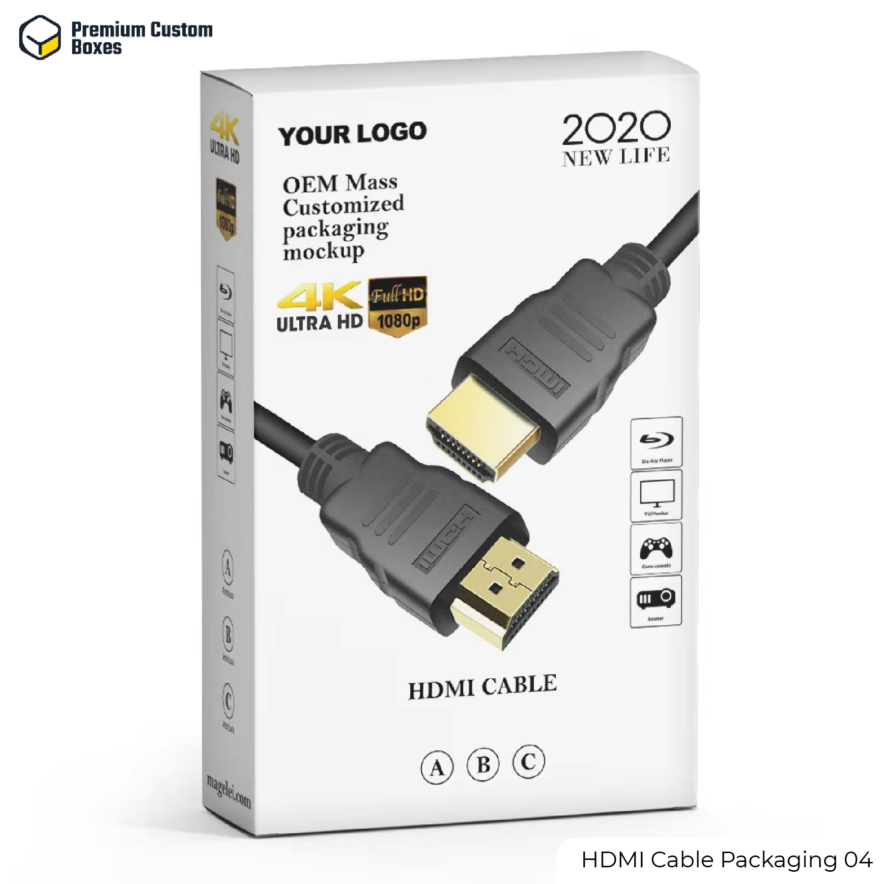 Custom HDMI Cable Packaging