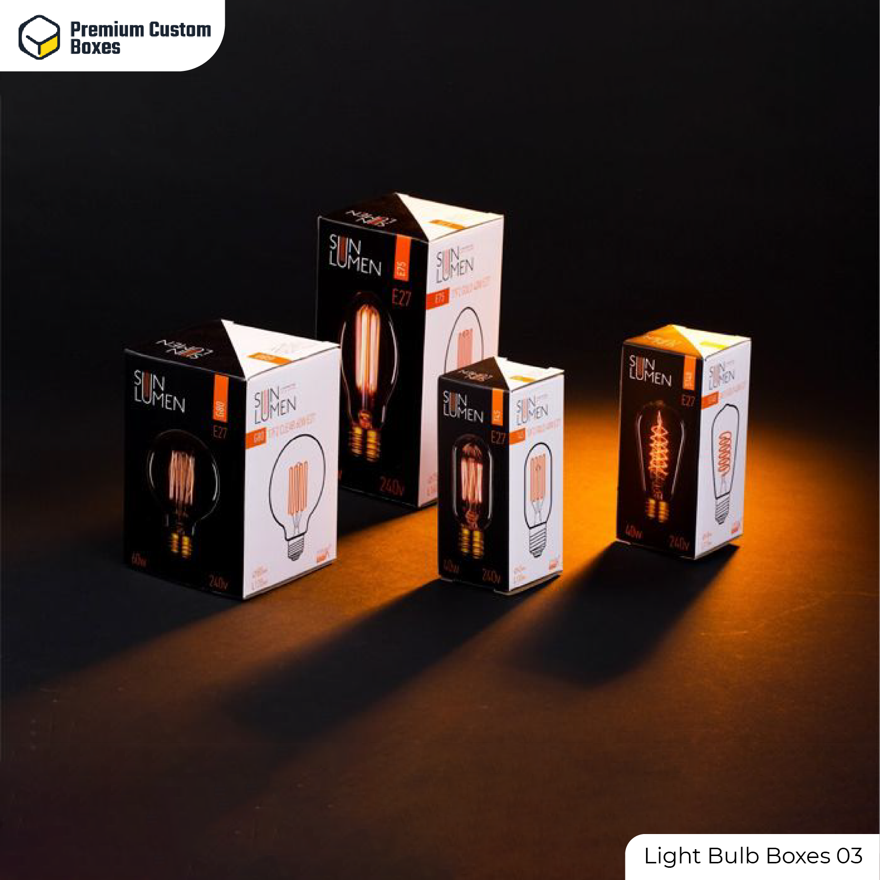 Custom Light Bulb Boxes