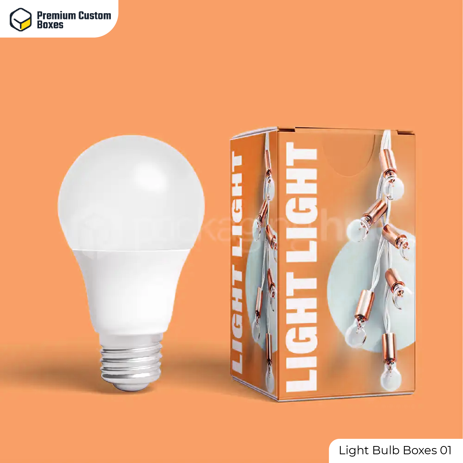 Custom Light Bulb Boxes