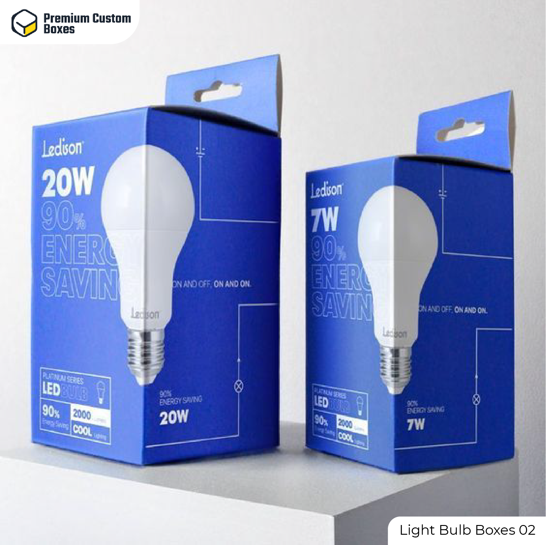 Custom Light Bulb Boxes