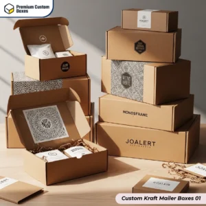 Custom Kraft Mailer Boxes Wholesale