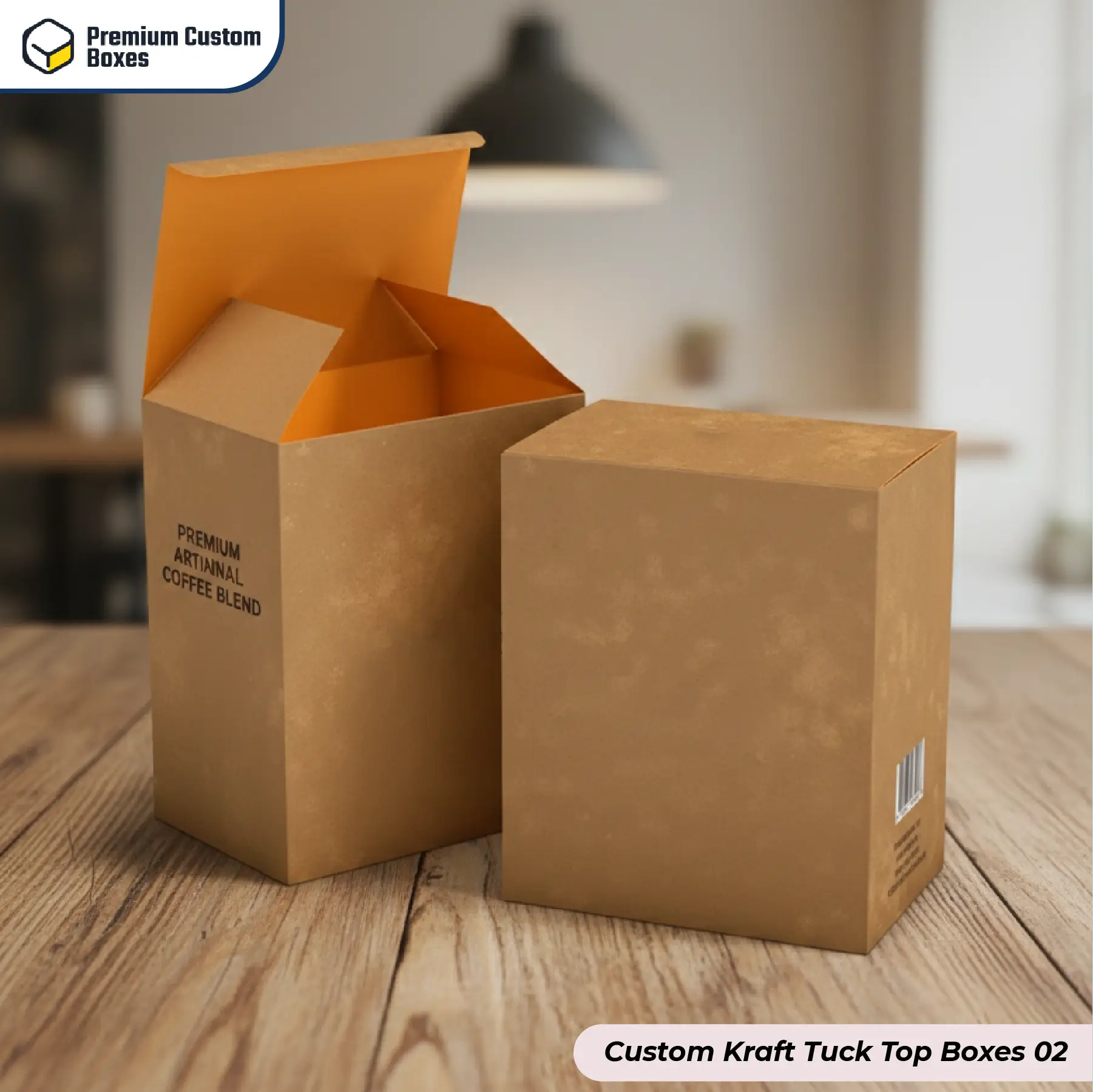Custom Kraft Tuck Top Boxes