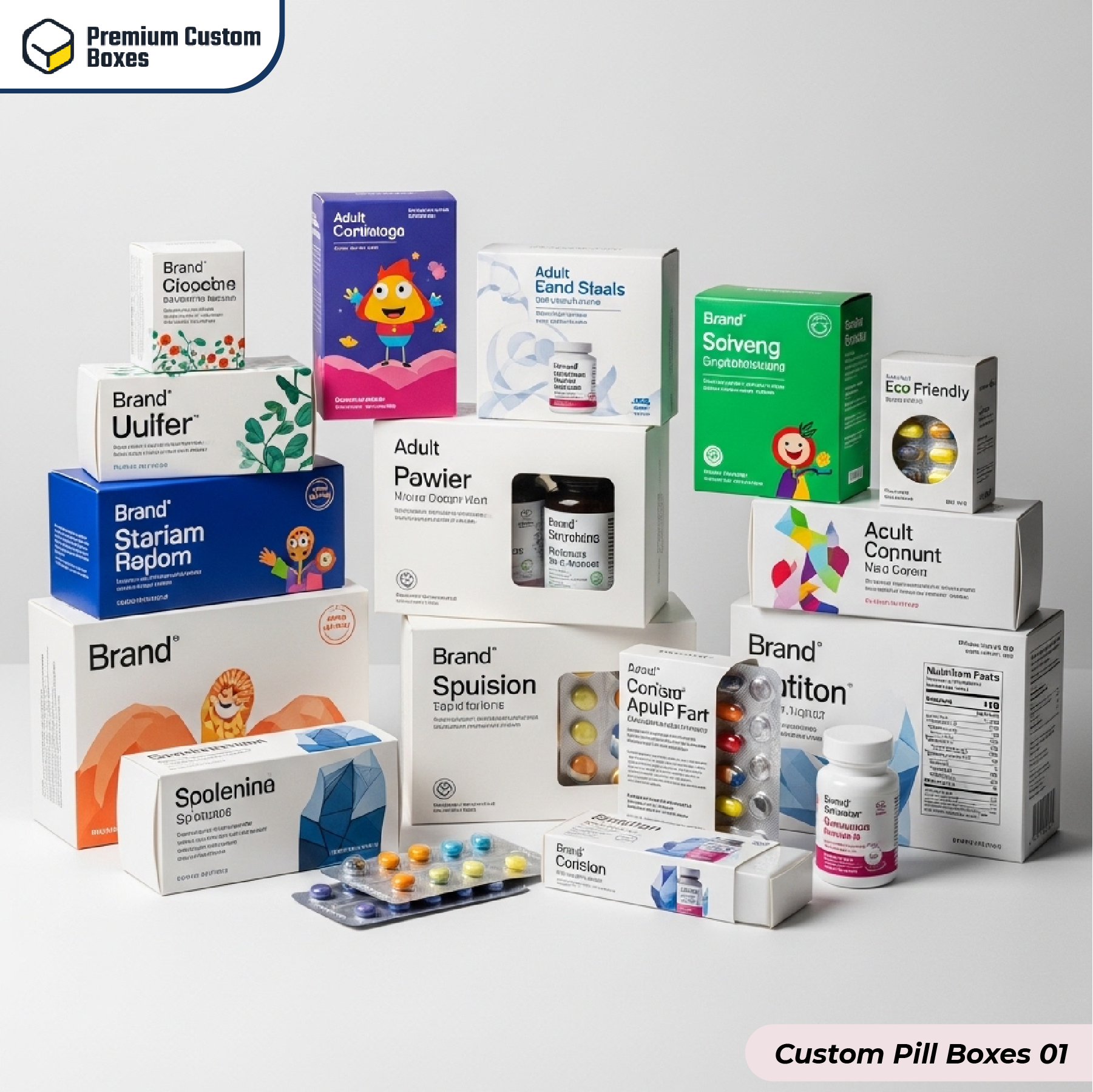 Custom Pill Boxes