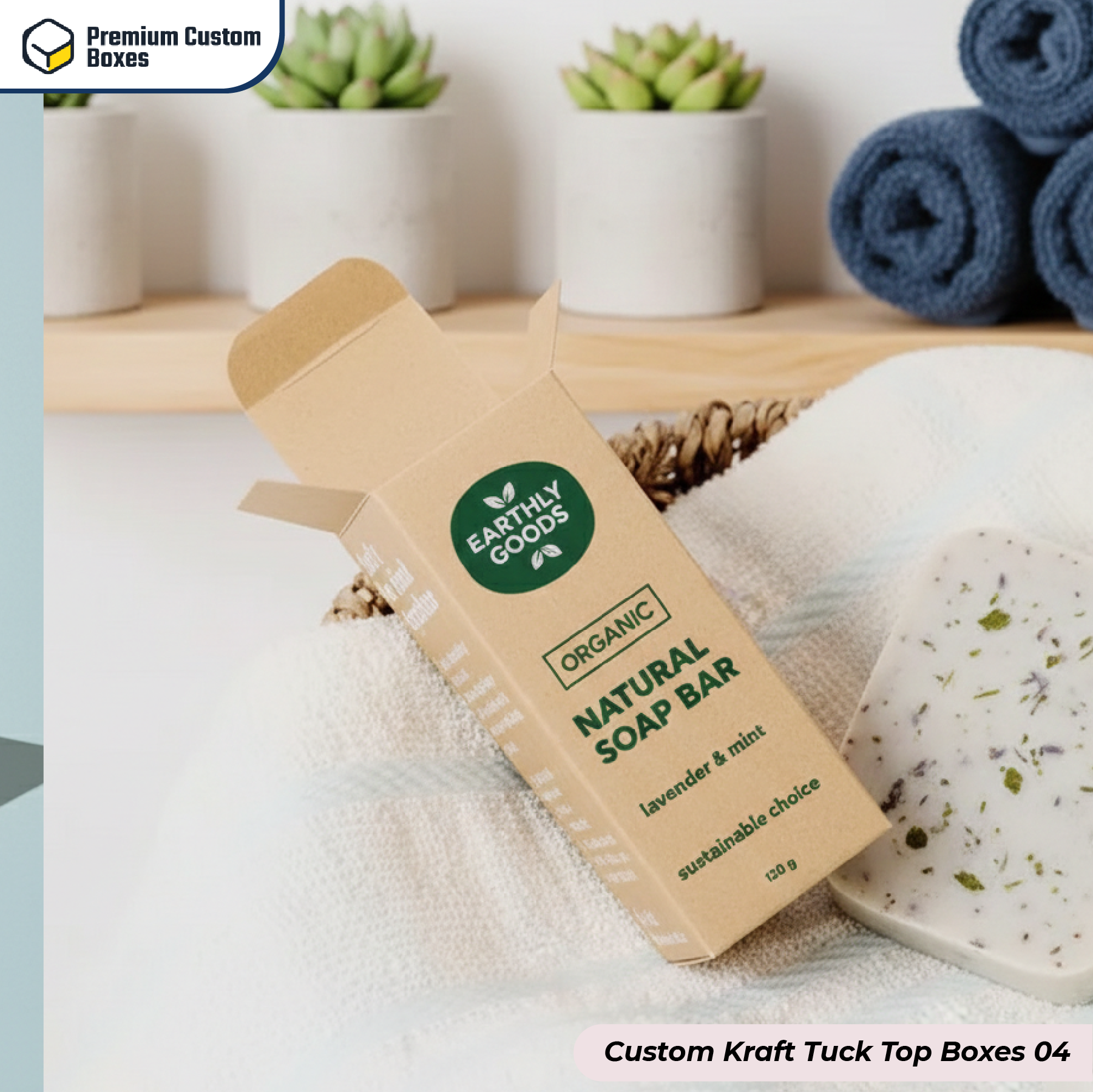 Custom Kraft Tuck Top Boxes