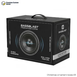 Custom Printed Subwoofer Boxes