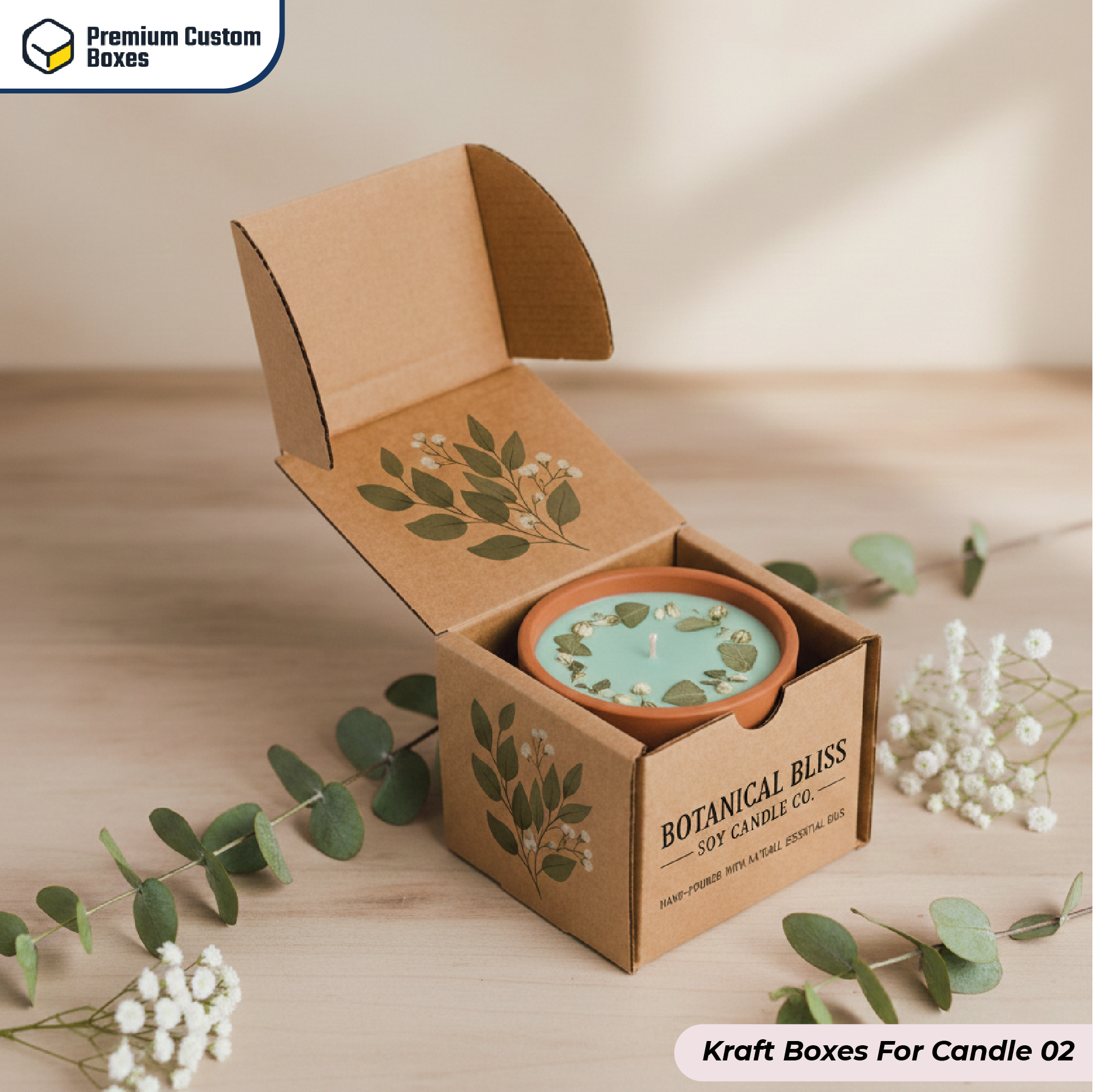 Kraft Boxes For Candle