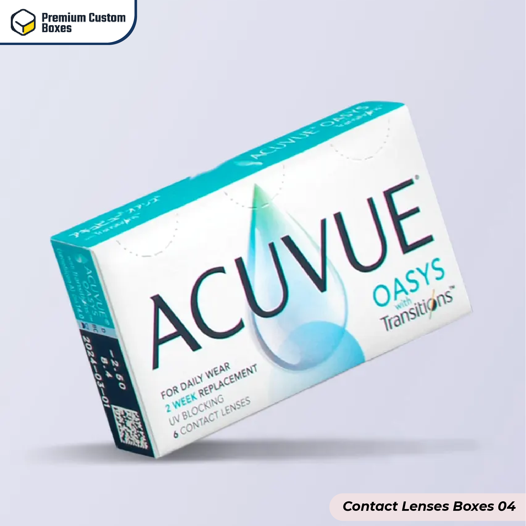 Custom Contact Lenses Boxes