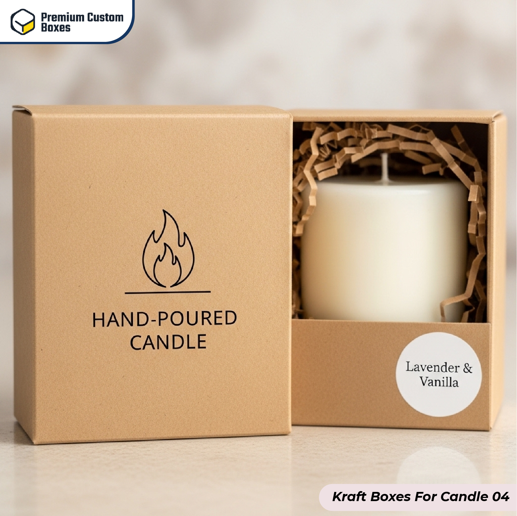 Kraft Boxes For Candle
