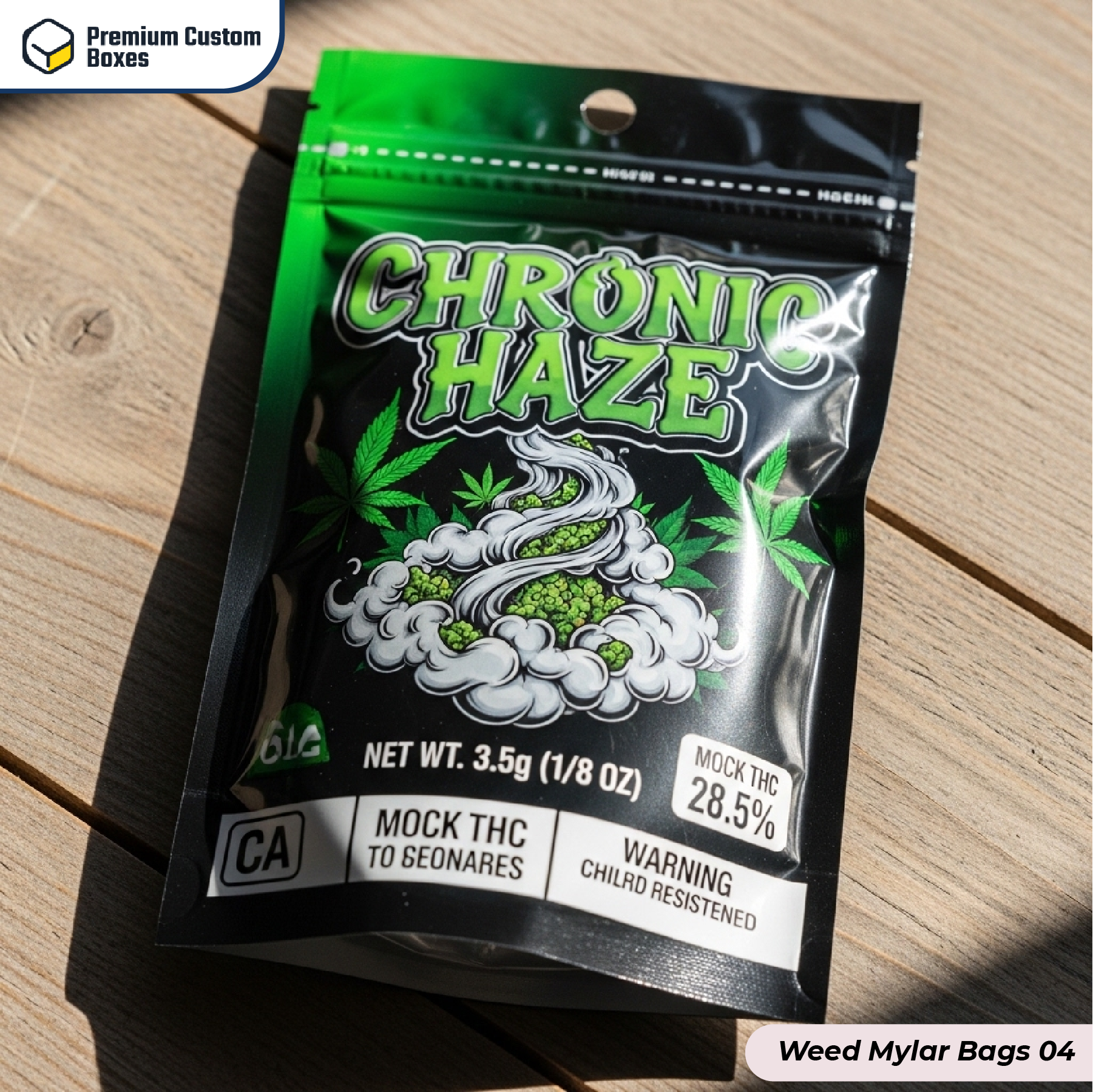 Custom Weed Mylar Bags