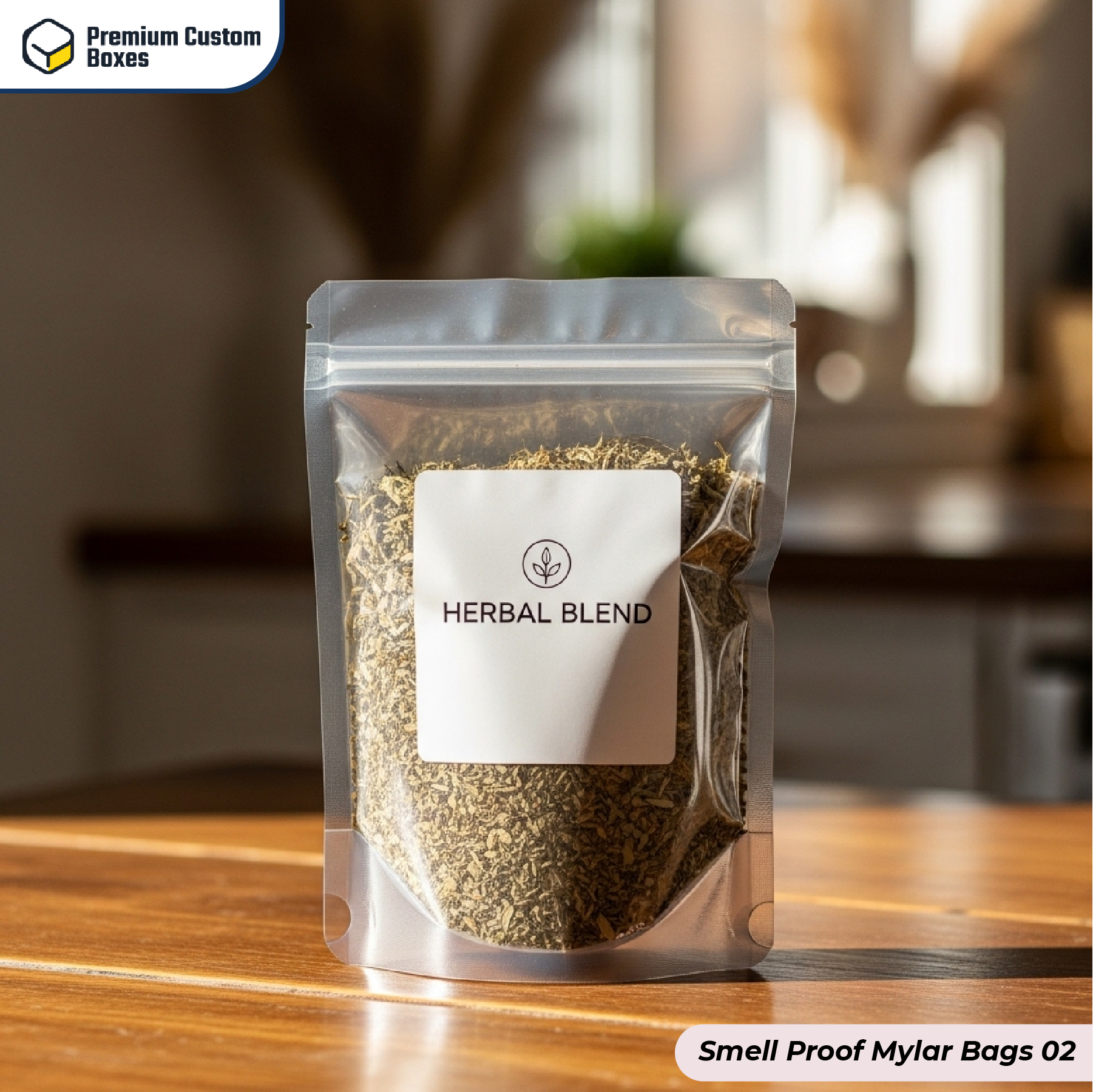 Custom Smell Proof Mylar Bags