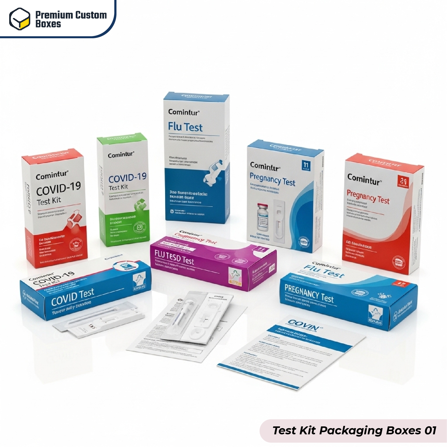 Test Kit Packaging Boxes