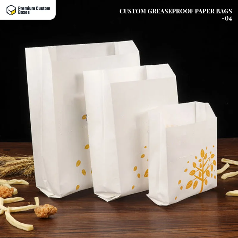 Custom Greaseproof Paper Bags