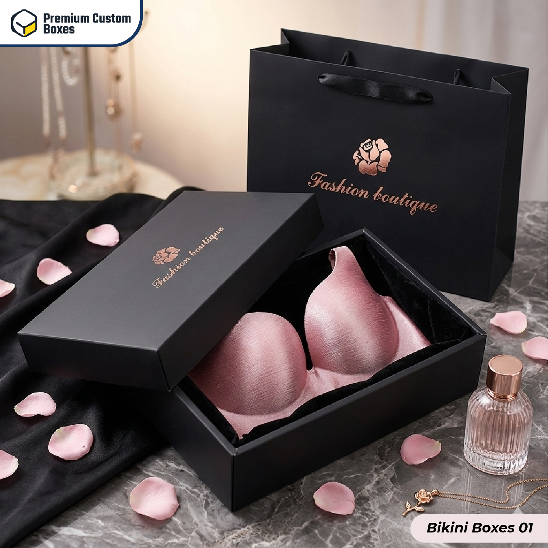 Custom Bikini Packaging Boxes