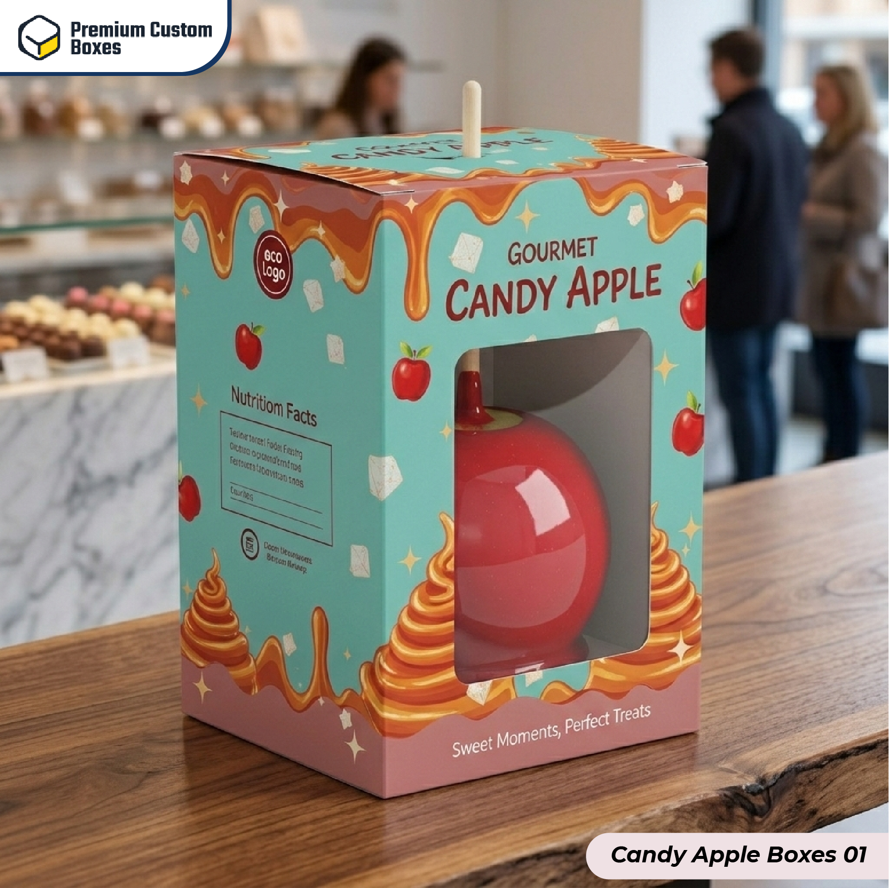 Custom Candy Apple Boxes