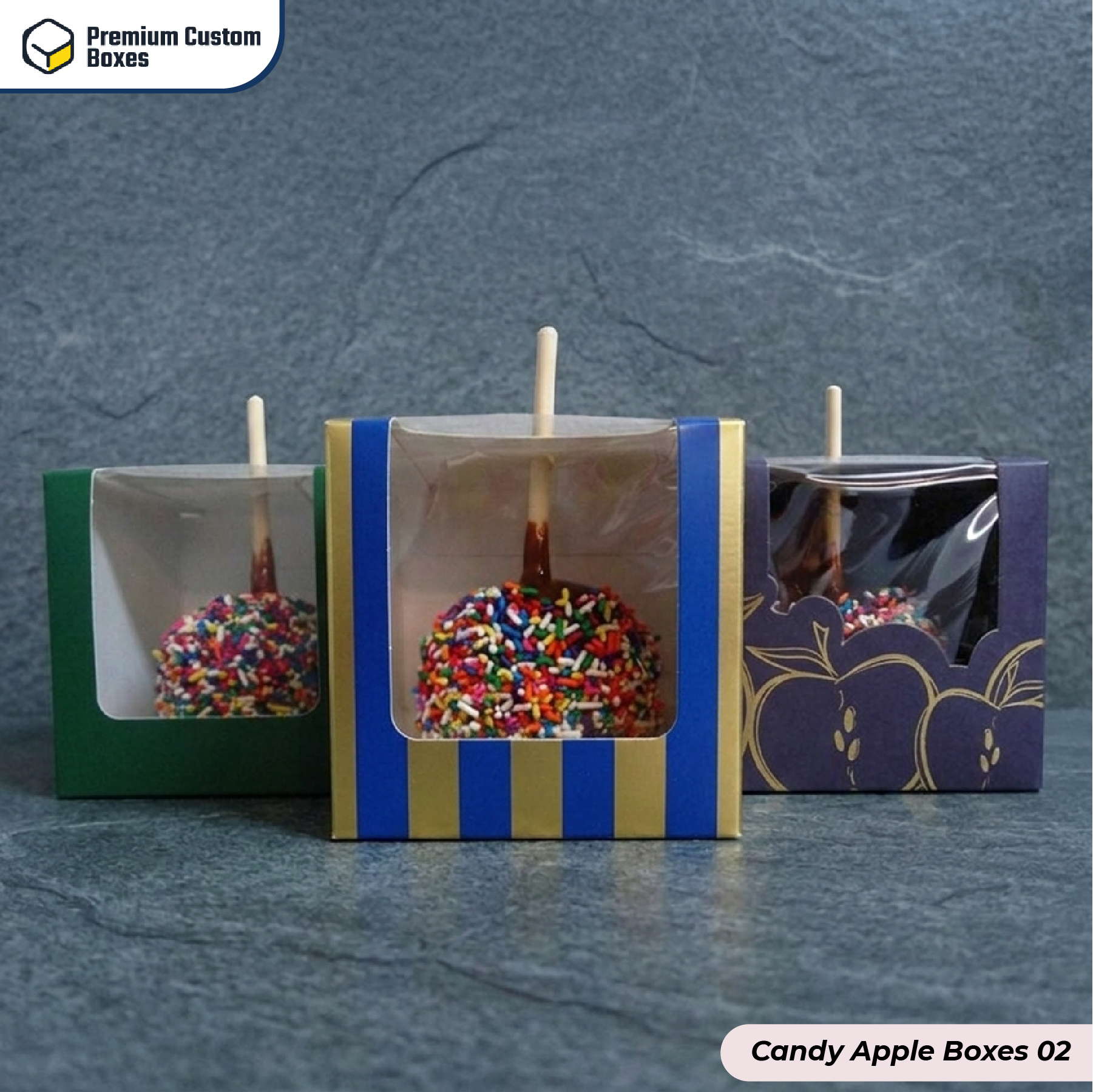 Custom Candy Apple Boxes