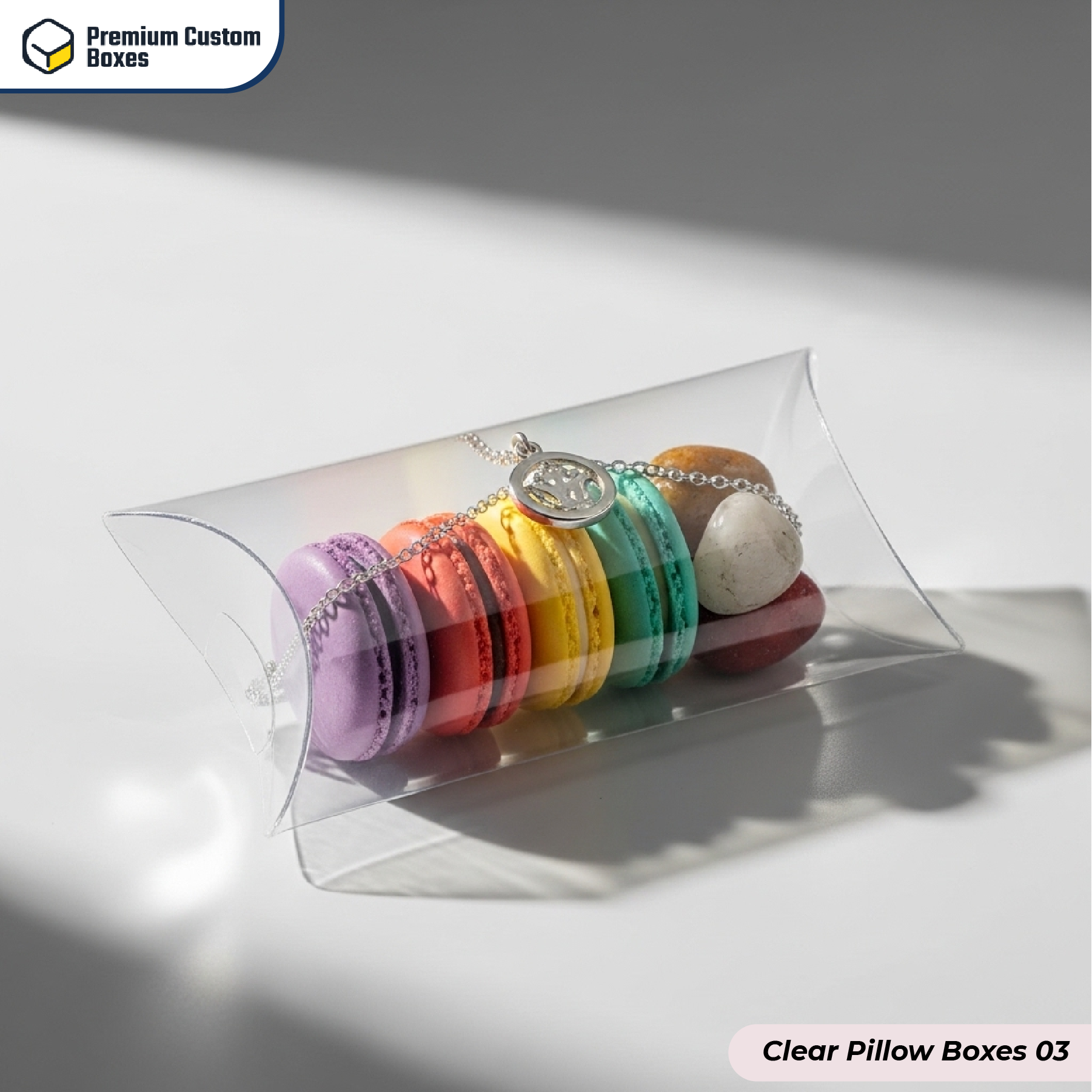 Custom Clear Pillow Boxes