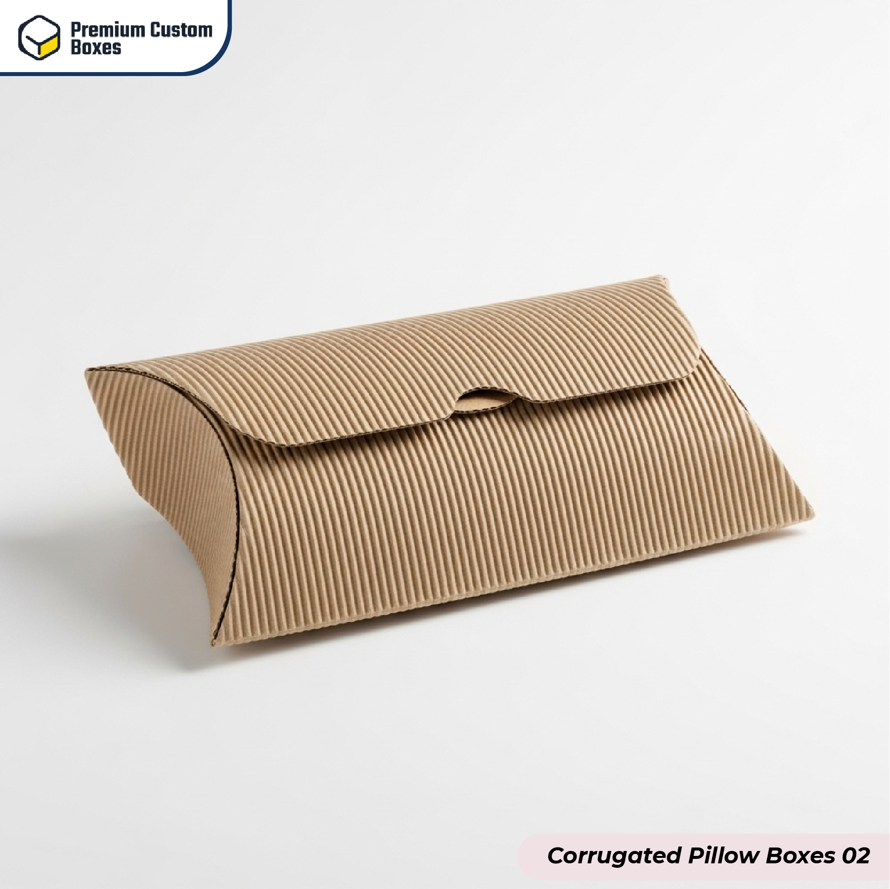 Custom Corrugated Pillow Boxes