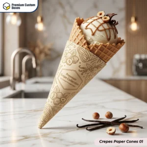 Crepes Paper Cones