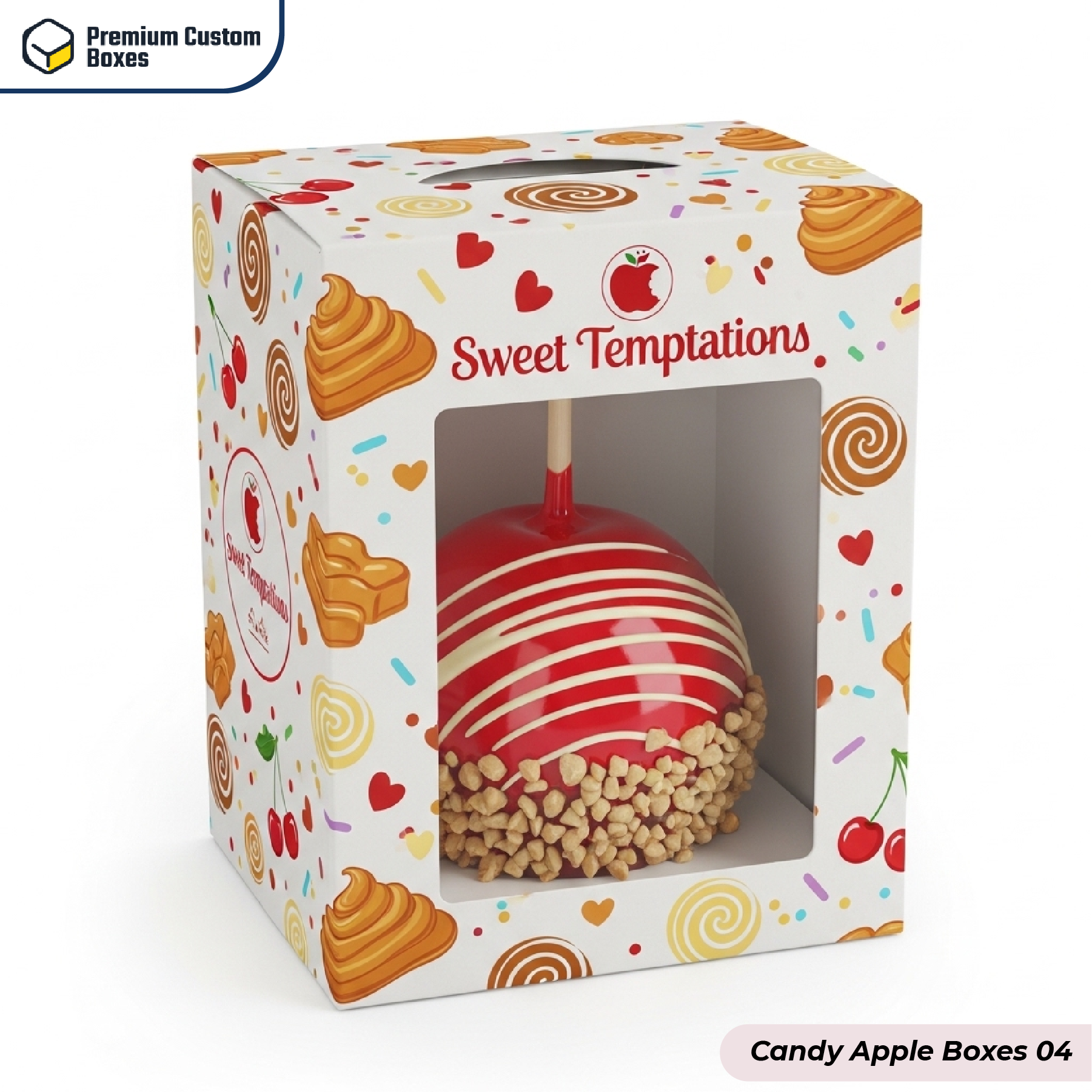 Custom Candy Apple Boxes