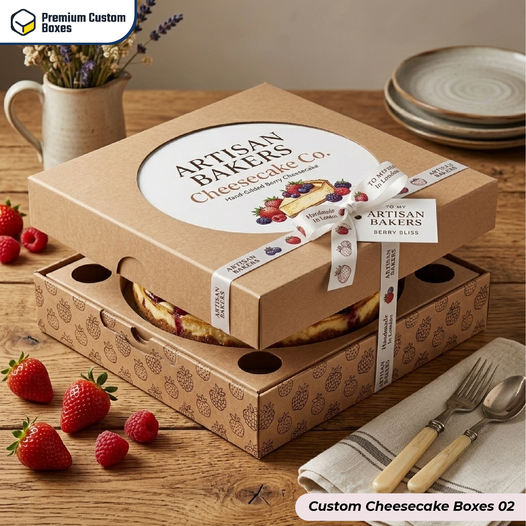 Custom Cheesecake Boxes