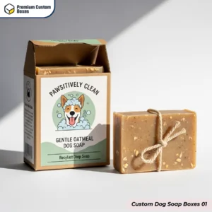 Custom Dog Soap Boxes Wholesale