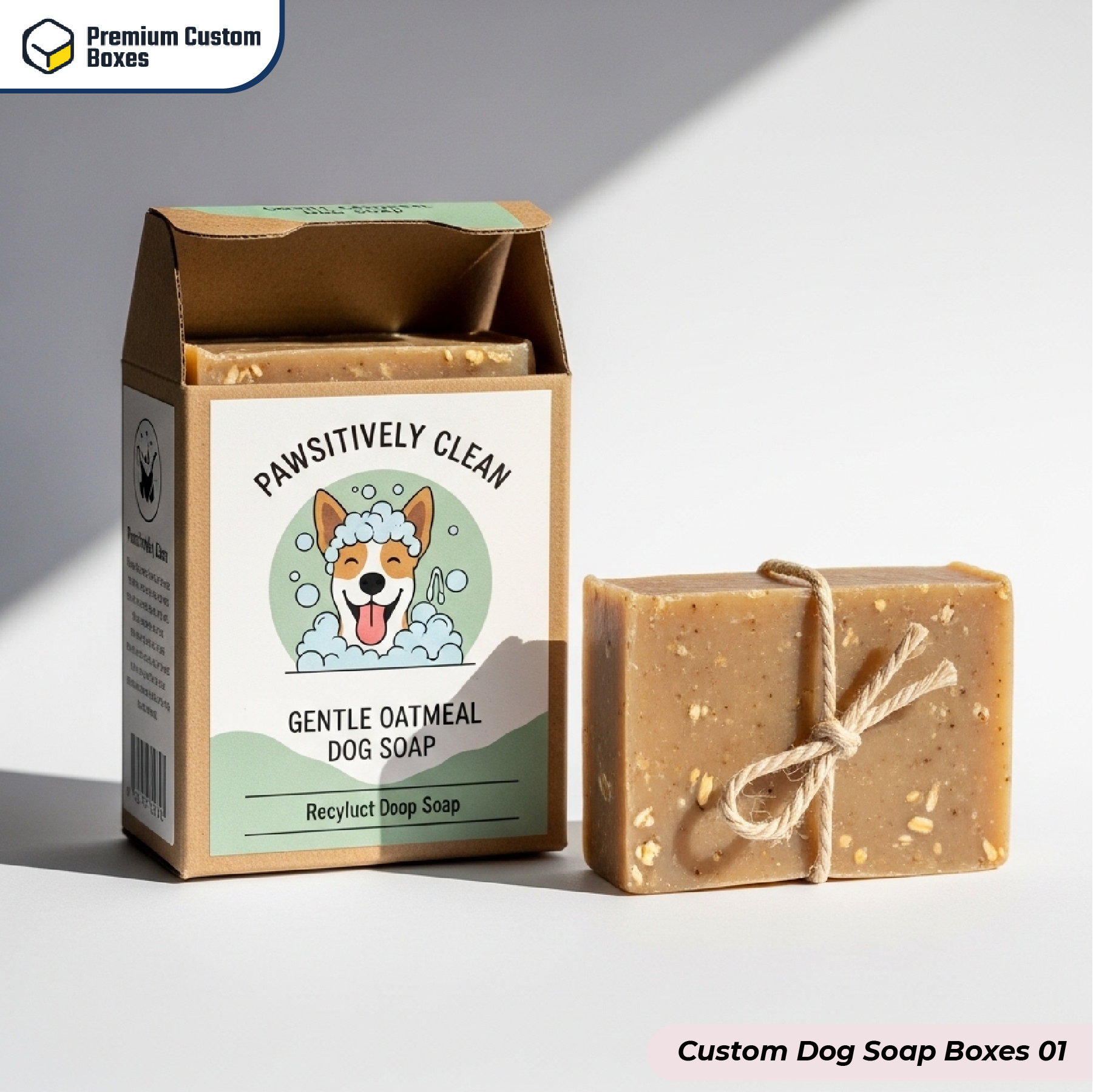 Custom Dog Soap Boxes