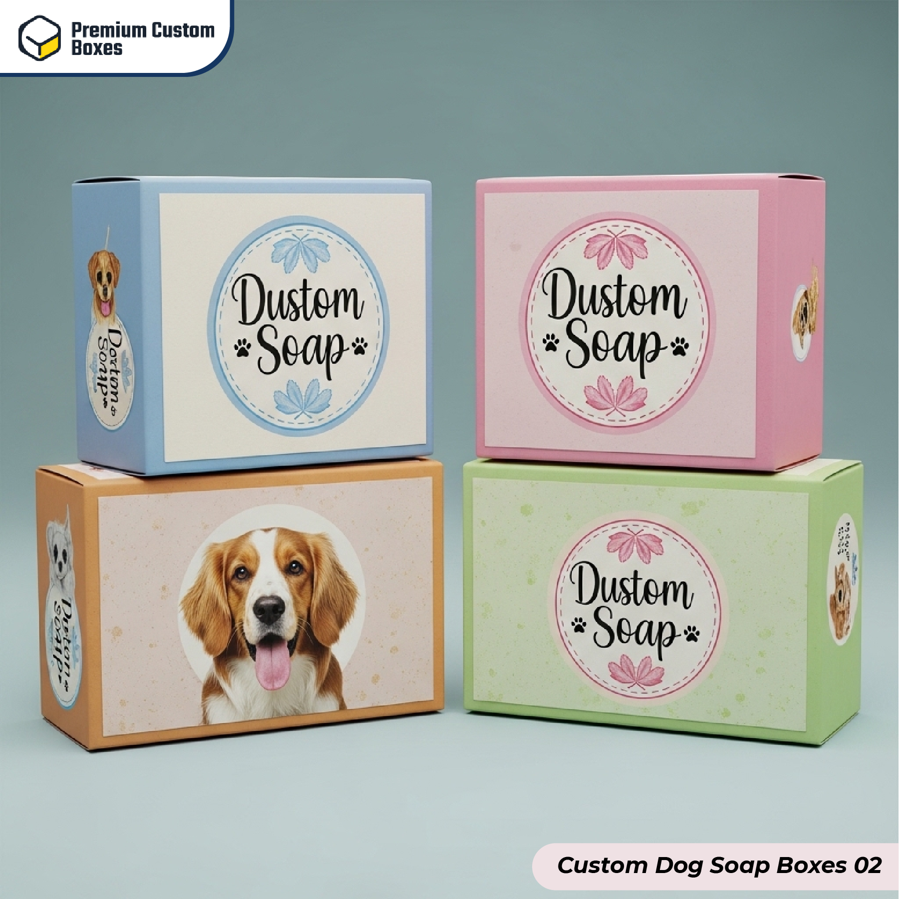 Custom Dog Soap Boxes