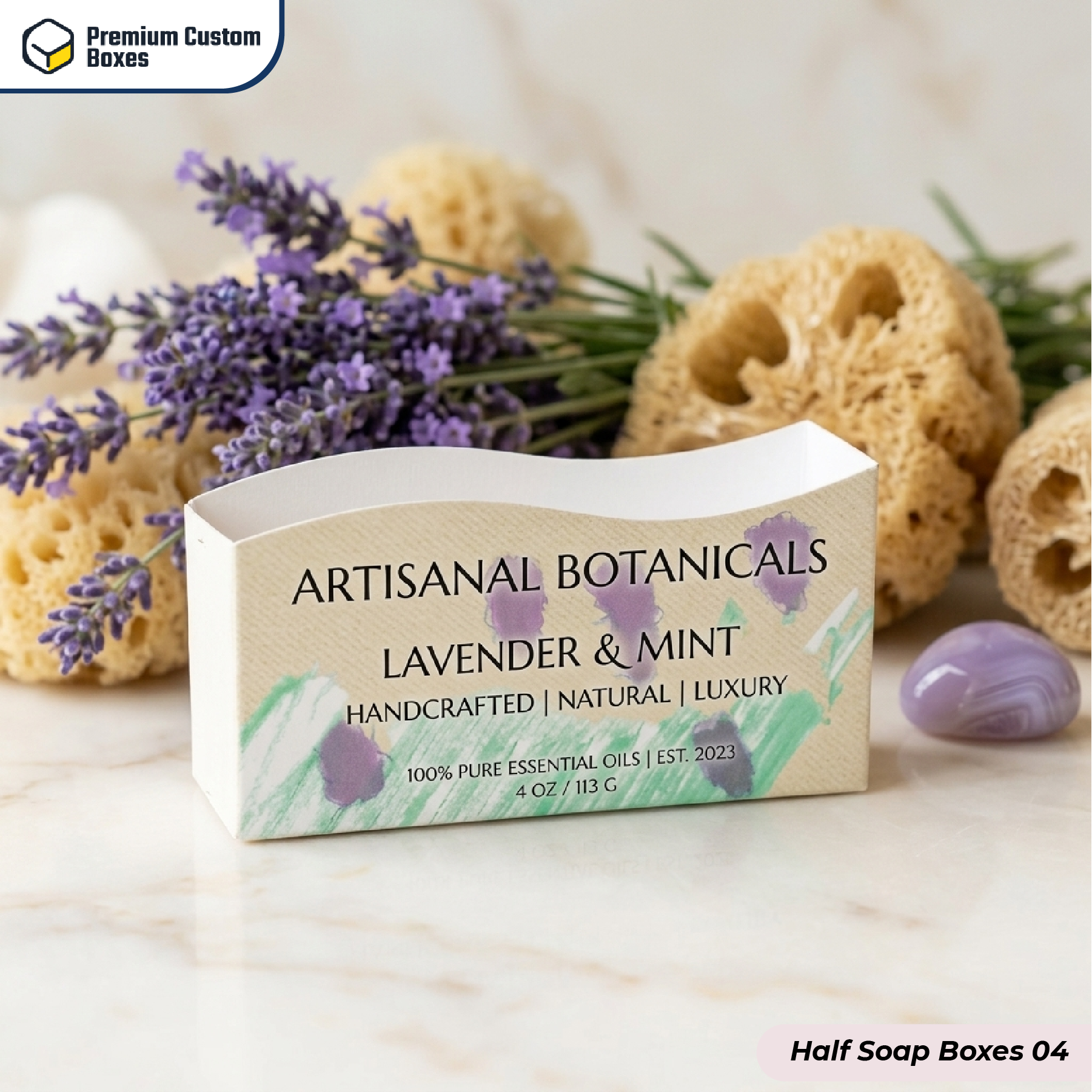 Custom Half Soap Boxes