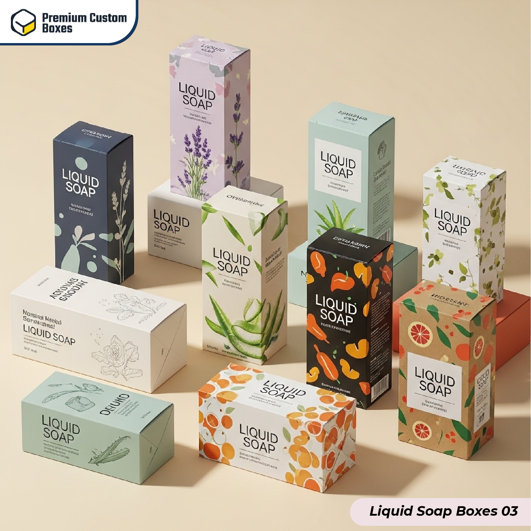 Custom Liquid Soap Boxes