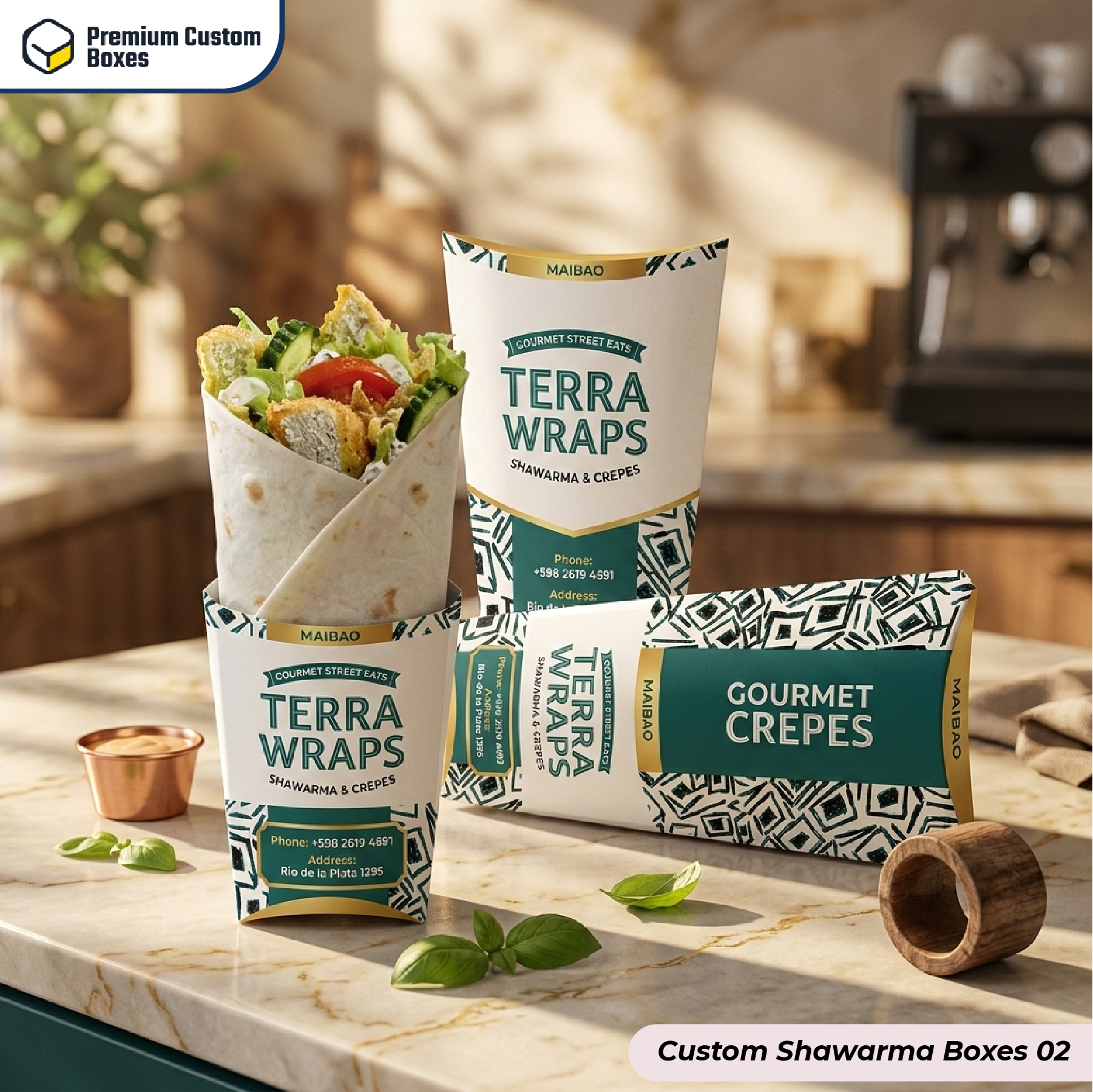 Custom Shawarma Boxes