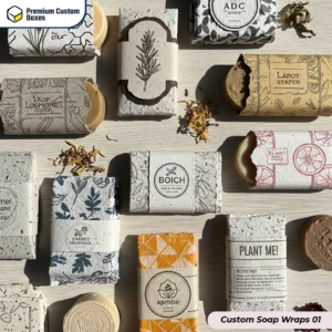 Custom Soap Wraps With Logo