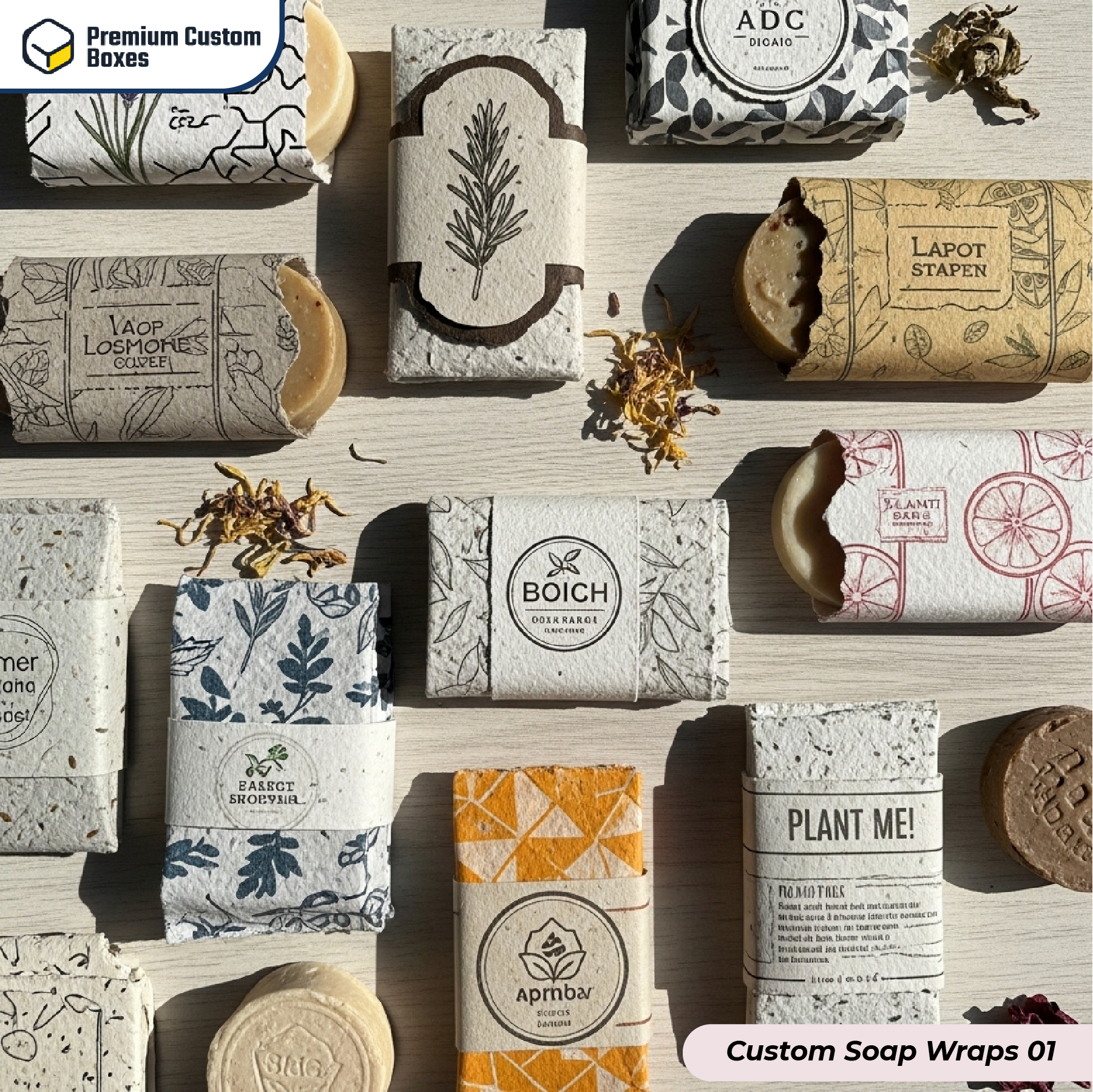 Custom Soap Wraps